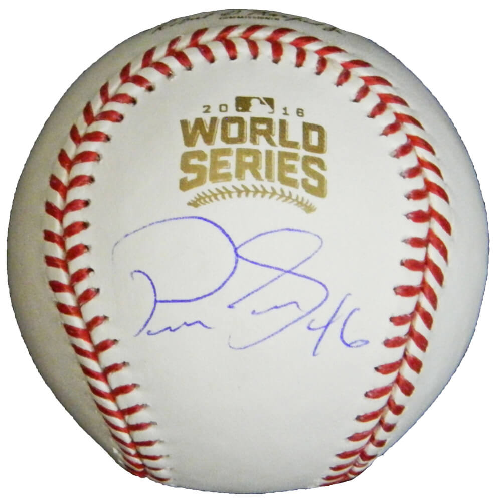 Pedro Strop Signed Rawlings Official 2016 World Series MLB Baseball