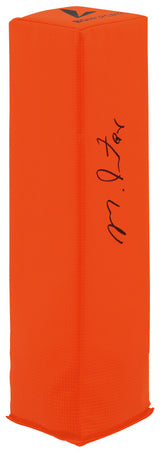 Montez Sweat Signed BSN Orange Endzone Football Pylon