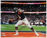 D'Andre Swift Signed Chicago Bears Touchdown Celebration 16x20 Photo