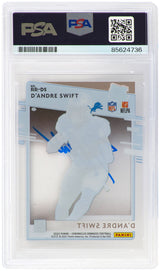 D'Andre Swift Signed Lions 2020 Donruss Clearly Rated Rookie Football Card #RR-DS - (PSA Encapsulated)