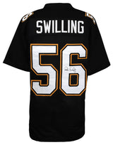 Pat Swilling Signed Black Custom Football Jersey