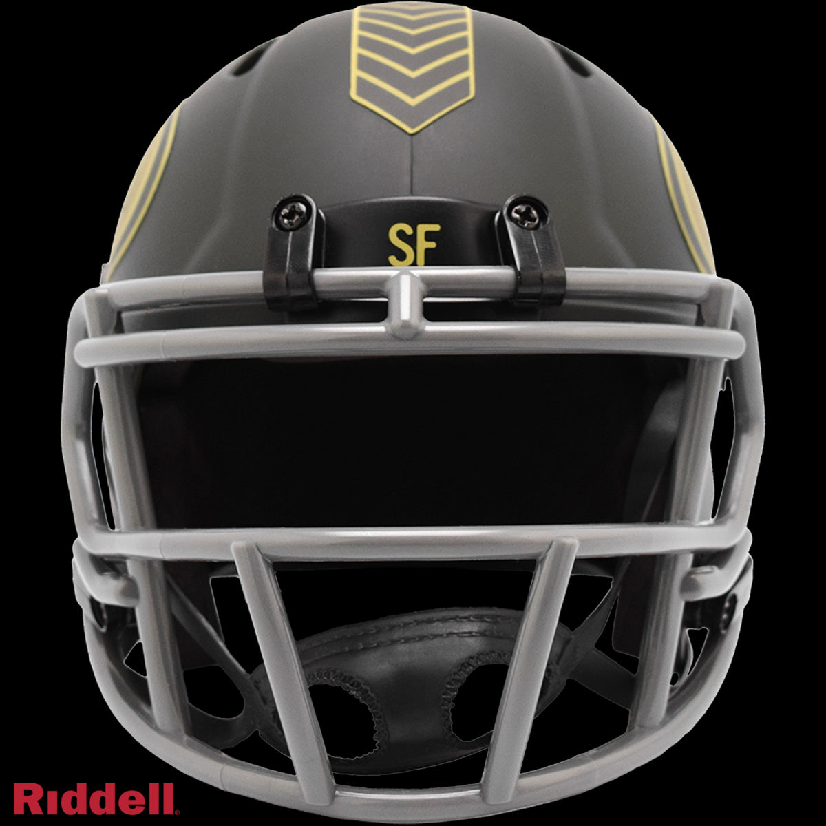 San Francisco 49ers NFL Riddell Salute To Service 2025 Mini Helmet