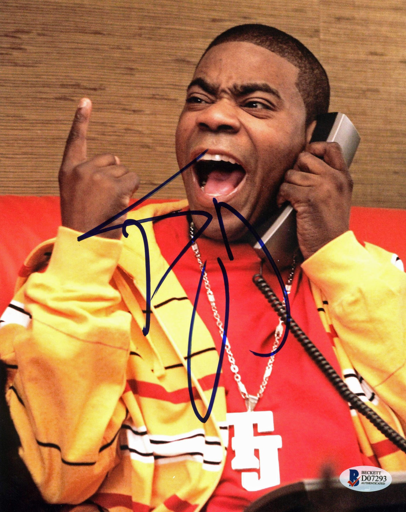 Tracy Morgan 30 Rock Authentic Signed 8x10 Photo Autographed BAS #D07293