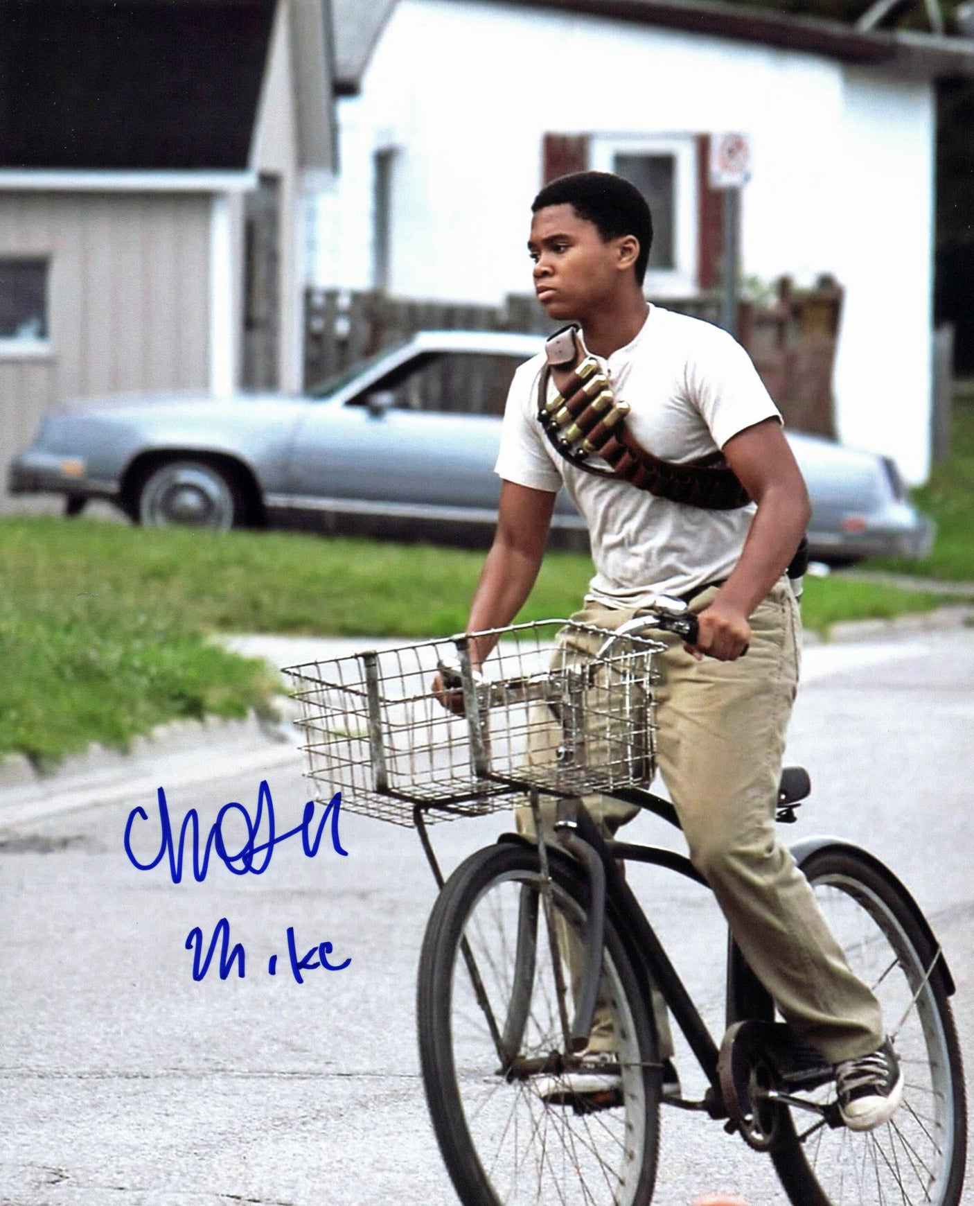 Chosen Jacobs IT "Mike" Authentic Signed 8x10 Photo Autographed BAS #E37959