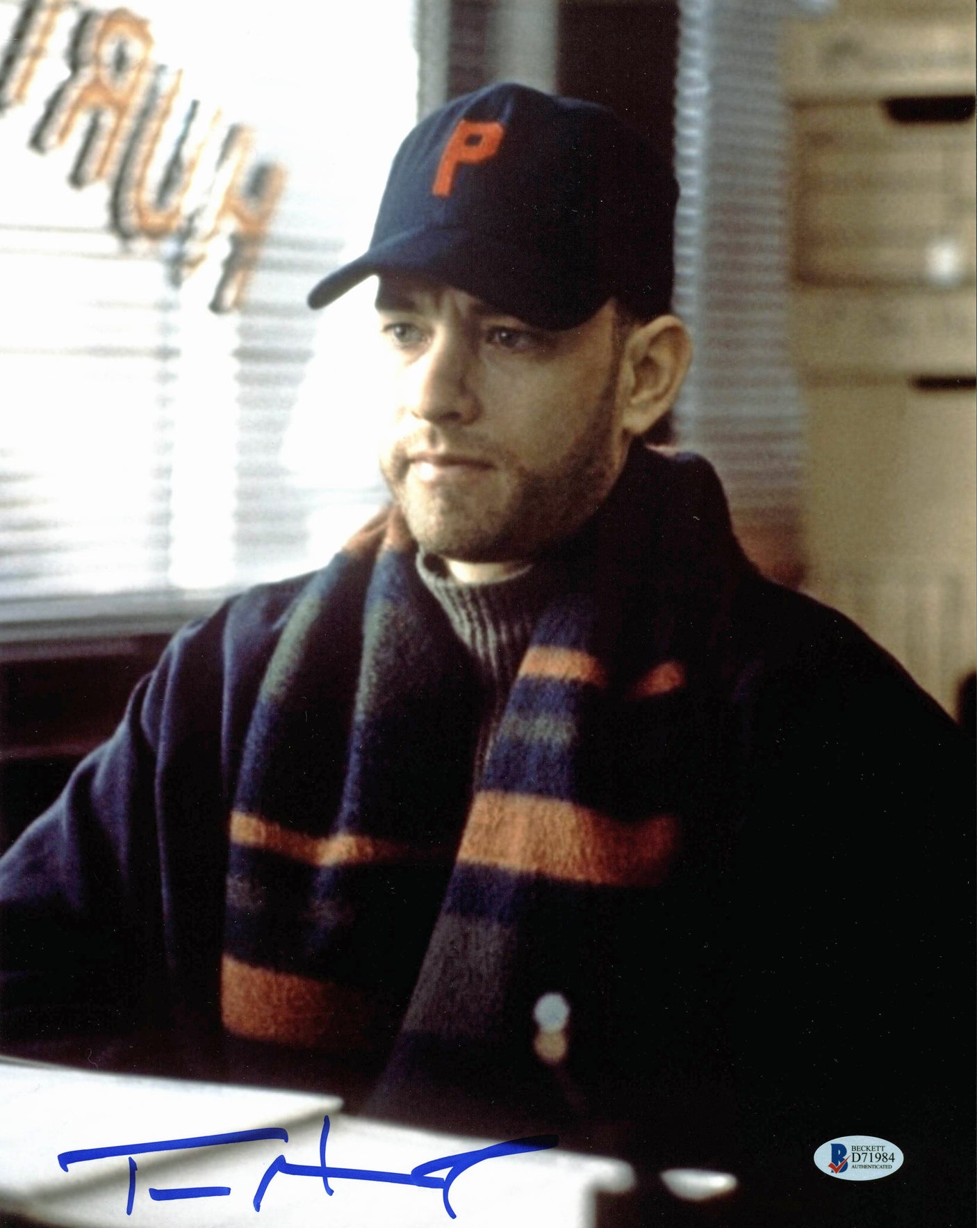 Tom Hanks Philadelphia Authentic Signed 11x14 Photo Autographed BAS #D71984