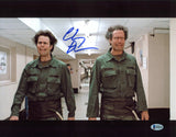 Chevy Chase Spies Like Us Authentic Signed 11x14 Photo BAS Witnessed 4