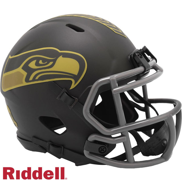 Seattle Seahawks Salute To Service 2025 Riddell Mini Helmet NFL