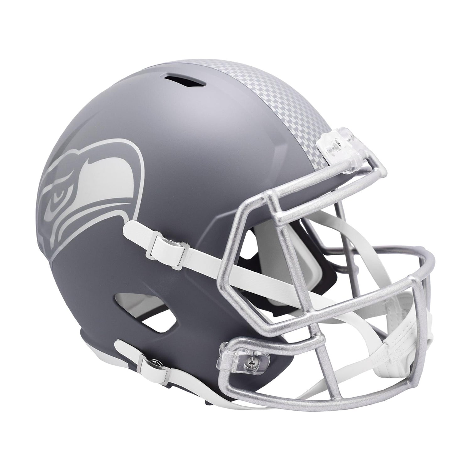 Seattle Seahawks SLATE Full Size Replica Football Helmet NFL