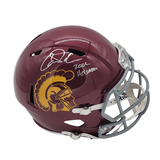 Carson Palmer Autographed/Inscribed "Heisman 2002" USC Trojans Speed Full Size Helmet Beckett Witnessed