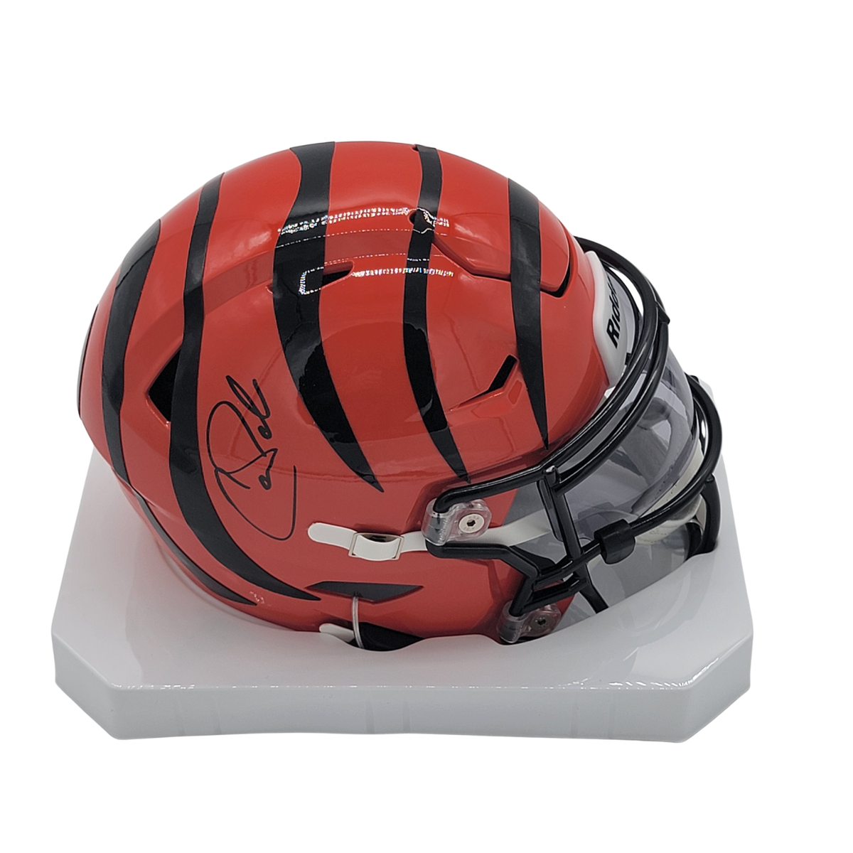 Carson Palmer Autographed Cincinnati Bengals Speedflex Midi Helmet Beckett Witnessed