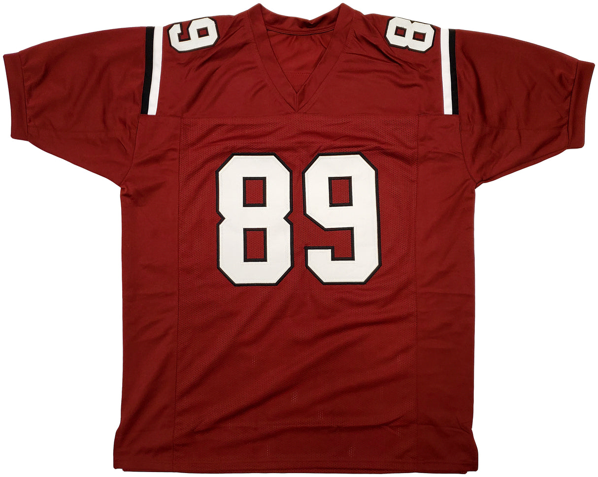 South Carolina Gamecocks Bryan Edwards Autographed Red Jersey Beckett BAS Stock #196495