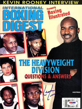 Lennox Lewis Autographed International Boxing Magazine PSA/DNA #T19716