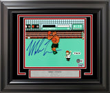 Mike Tyson Autographed Framed 8x10 Photo Nintendo Punch-Out!! Beckett BAS QR Stock #249478
