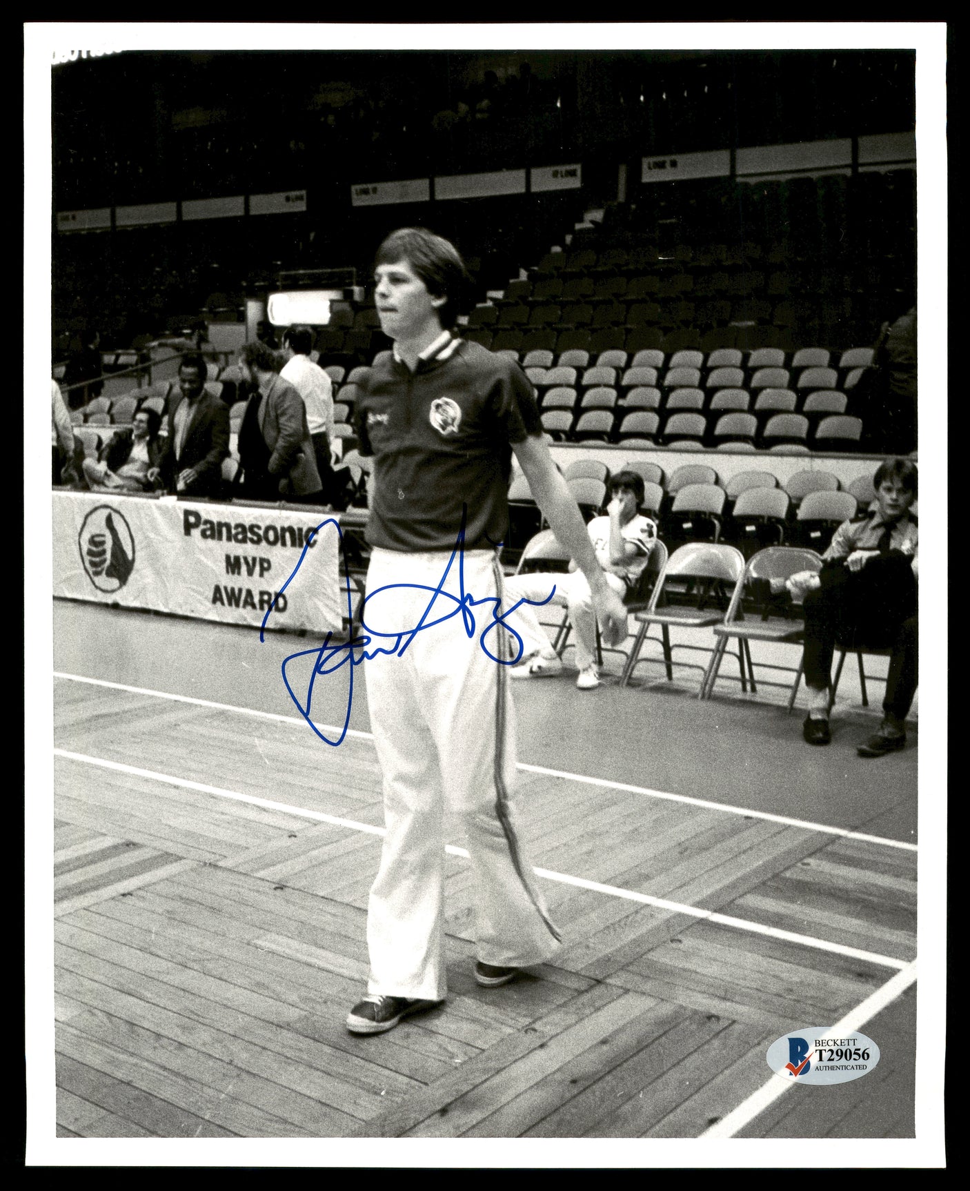 Danny Ainge Autographed 8x10 Photo Boston Celtics Vintage Beckett BAS #T29056