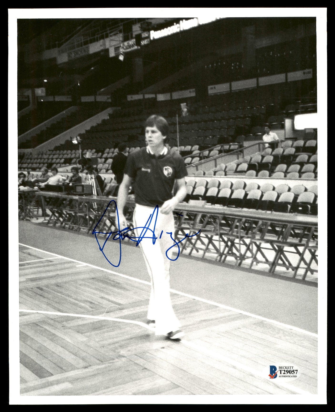 Danny Ainge Autographed 8x10 Photo Boston Celtics Vintage Beckett BAS #T29057