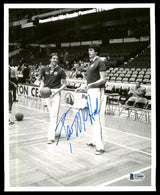 Kevin McHale Autographed 8x10 Photo Boston Celtics Vintage Beckett BAS #T29089