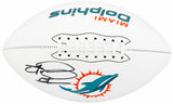 Tua Tagovailoa Signed Miami Dolphins Franklin White Logo Football - (Fanatics)