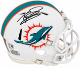 Tua Tagovailoa Signed Dolphins Riddell Speed Mini Helmet - (Fanatics)