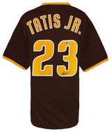 Fernando Tatis Jr. Signed Brown Custom Jersey - (Beckett)