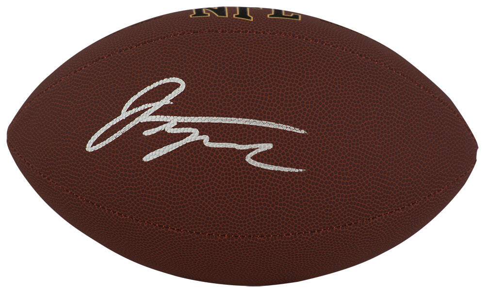 Jonathan Taylor Signed Wilson Super Grip Full Size NFL Football