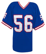 Lawrence Taylor Signed Blue T/B Custom Football Jersey w/HOF'99