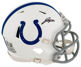 Jonathan Taylor Signed Indianapolis Colts Riddell Speed MIni Helmet