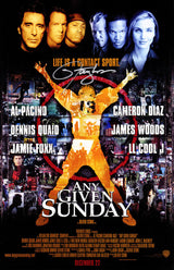 Lawrence Taylor Signed Any Given Sunday 11x17 Movie Poster