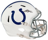 Jonathan Taylor Signed Indianapolis Colts Riddell Full Size Speed Replica Helmet
