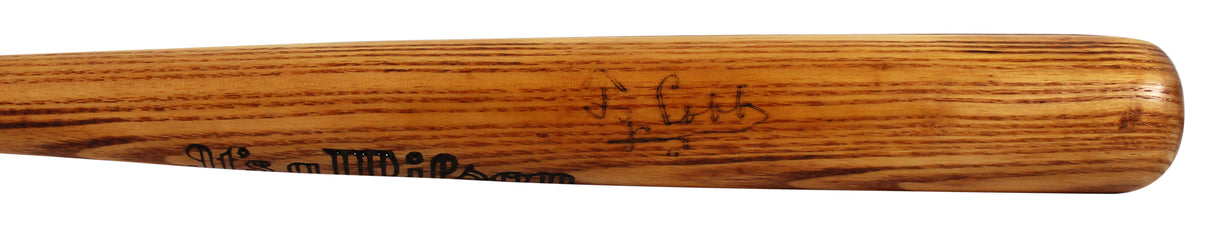 Tigers Ty Cobb Signed 21 Inch Miniature Wilson Baseball Bat PSA/DNA #E66903