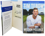 Tim Tebow Signed Mission Possible Hard Cover Book