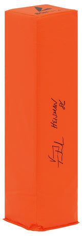 Vinny Testaverde Signed Orange Endzone Football Pylon w/Heisman'86