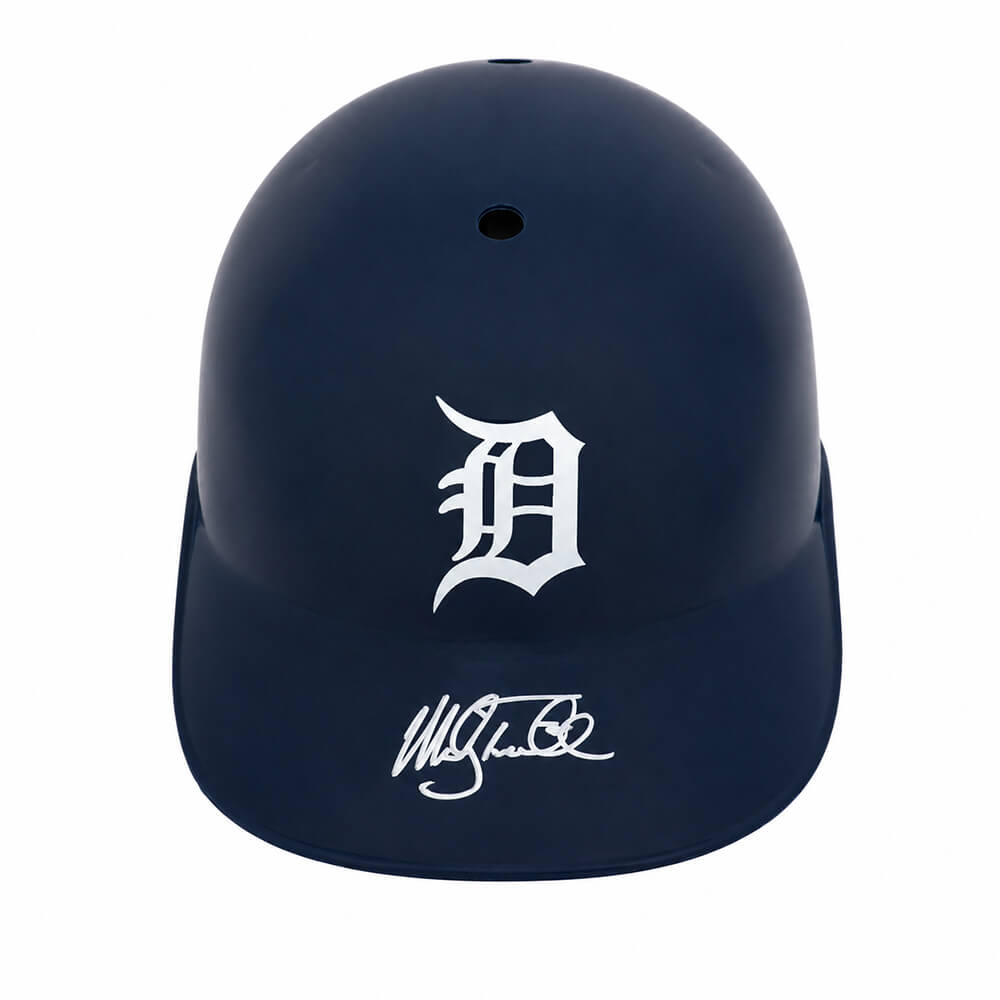 Mickey Tettleton Signed Detroit Tigers Souvenir Replica Batting Helmet