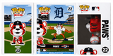 Mickey Tettleton Signed Detroit Tigers 'Paws' MLB Mascot Funko Pop Doll #22