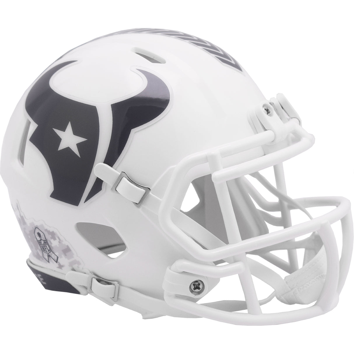 Houston Texans 2024 Salute to Service Riddell Speed Mini Football Helmet