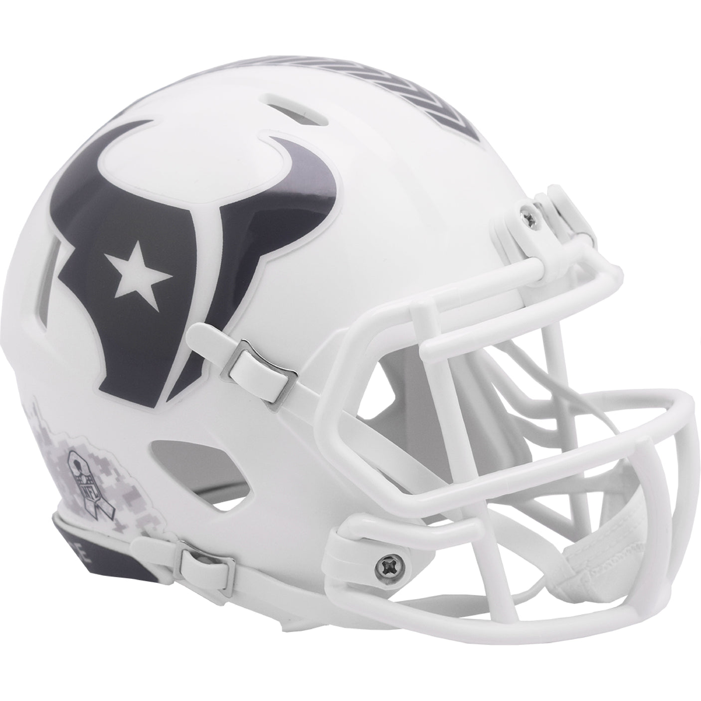 Houston Texans 2024 Salute to Service Riddell Speed Mini Football Helmet