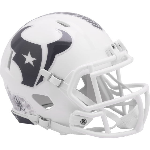 Houston Texans 2024 Salute to Service Riddell Speed Mini Football Helmet NFL