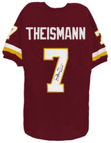 Joe Theismann Signed Red Throwback Custom Jersey w/83 MVP