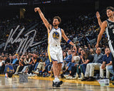 Klay Thompson Signed Golden State Warriors Shooting vs Spurs 8x10 Photo - (Fanatics)