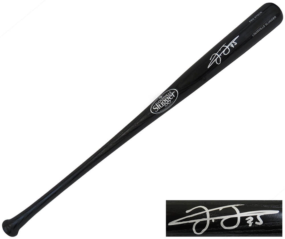 Frank Thomas Signed Louisville Slugger Pro Stock Black Baseball Bat