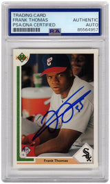 Frank Thomas Signed Chicago White Sox 1991 Upper Deck Baseball Card #246 - (PSA/DNA Encapsulated)