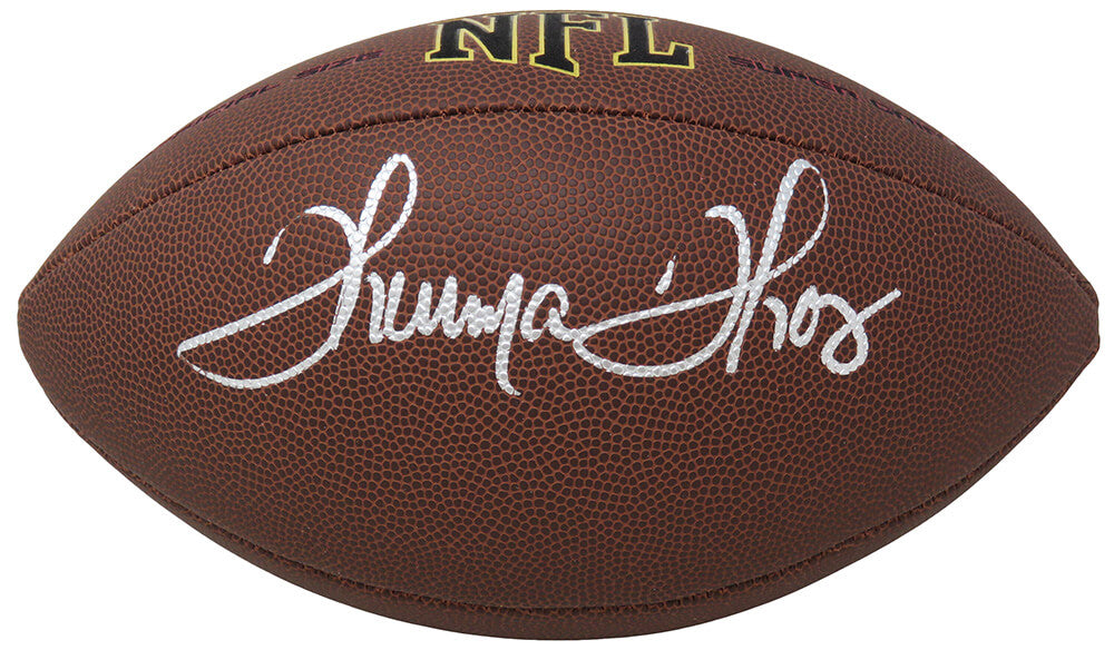 Thurman Thomas Signed Wilson Super Grip Full Size NFL Football