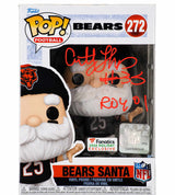 Anthony Thomas Signed Chicago Bears SANTA Funko Pop Doll #272 w/ROY'01