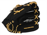Frank Thomas Signed Franklin Pro Flex Black Baseball Fielders Glove