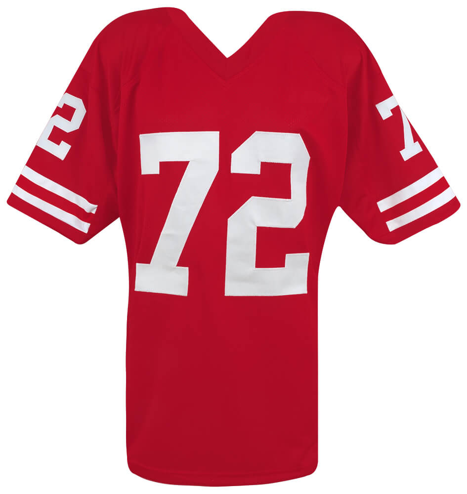 Joe Thomas Signed Red Custom Football Jersey