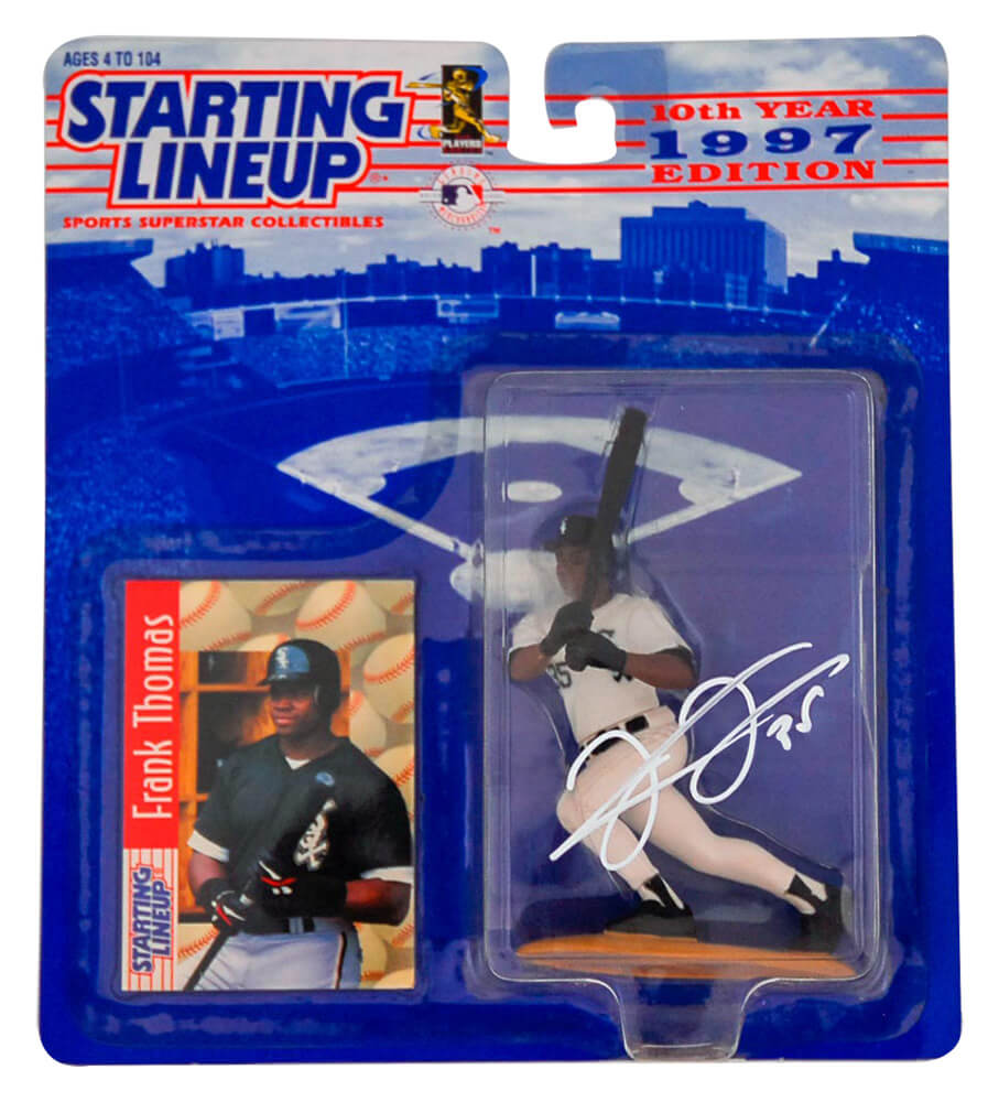 Frank Thomas Signed Chicago White Sox 1997 Starting Lineup Figure