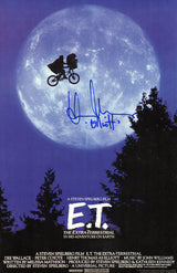 Henry Thomas Signed E.T. 11x17 Movie Poster w/Elliott