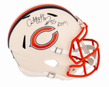 Anthony Thomas Signed Chicago Bears RETRO Riddell Full Size Speed Replica Helmet w/ROY'01