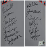 1984 Detroit Tigers Team Signed Detroit Tigers Cooperstown Collection Grey Replica Baseball Jersey (13 - Sigs)