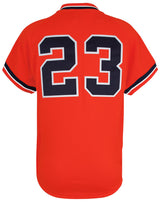 1984 Detroit Tigers Team Signed Detroit Tigers Kirk Gibson Mitchell & Ness Replica Baseball Jersey (13 - Sigs)