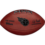 Tennessee Titans Metallic Duke Football